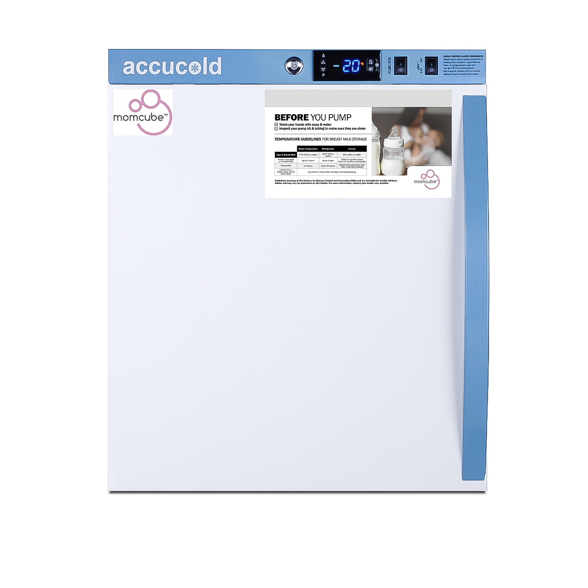 Performance Series 1.4 cu.ft. MOMCUBE breast milk freezer